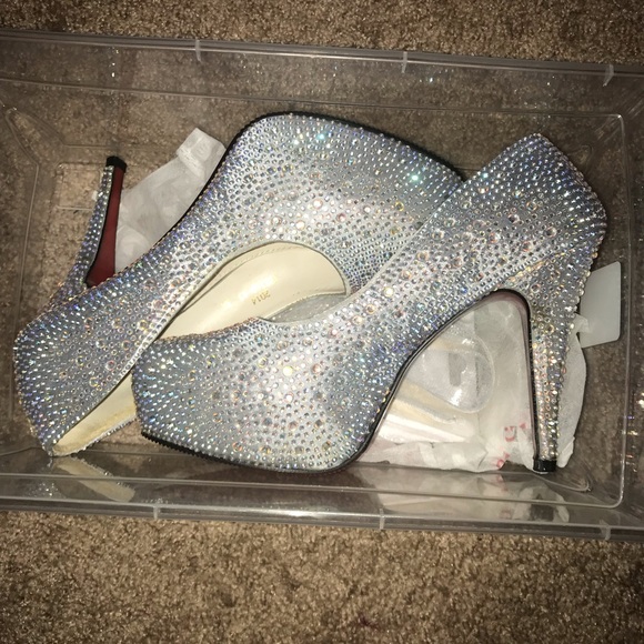 Shoes - Swarovski Crystal heels